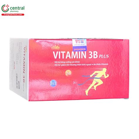 Vitamin 3B Plus Tradiphar hỗ trợ tăng cường sức khỏe, giảm mệt mỏi