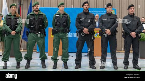 30 August 2018 Munich Germany After The Conversion To New Uniforms