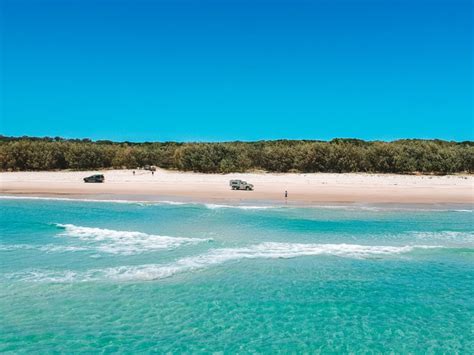 Flinders Beach Camping on North Stradbroke Island (Minjerribah)