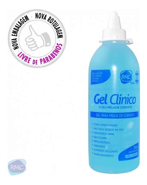 Gel Clínico Contato Condutor Ultrassom Rmc Azul Bisnaga 300g MercadoLivre