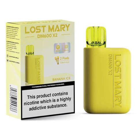 Lost Mary DM600 X2 Disposable Vape 20mg Vapoursart