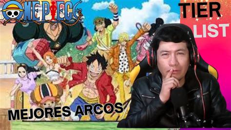 Tier List Los Mejores Arcos De One Piece Onepiece Mejoresarcos