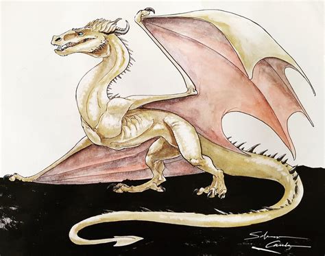 Golden Wyvern By Silanaverley On Deviantart