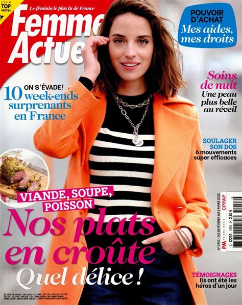 Femme Actuelle N° 1953 Abonnement Femme Actuelle Abonnement