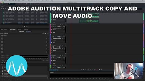 Adobe Audition Multitrack Copy And Move Audio YouTube