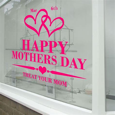 Mothers Day Wall And Window Stickers Mom Mother Decals Shop Window