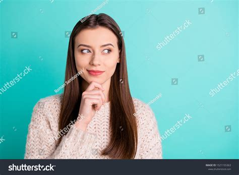 Photo Sly Cunning Cheerful Brunette Gorgeous Stock Photo Shutterstock