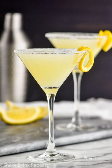 Lemon Drop Martini Recipe Drink