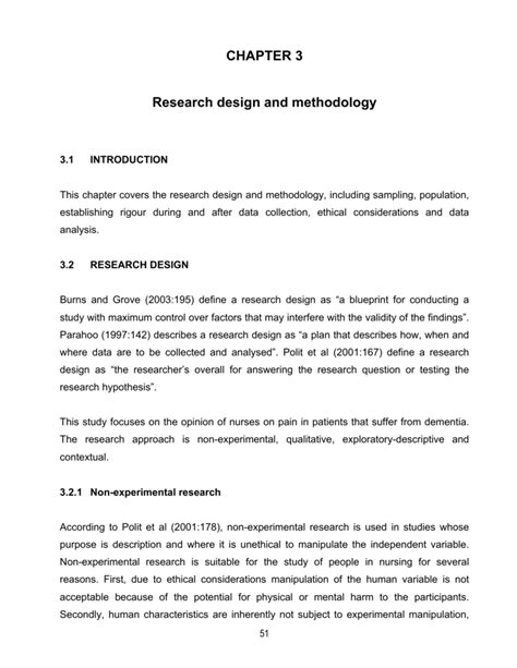 Chapter 3 Research Methodology Example Qualitative