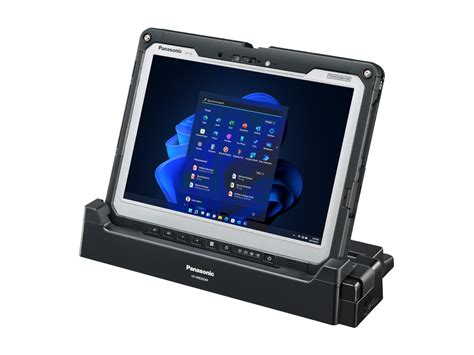 Panasonic TOUGHBOOK 33 12" 2-in-1 Detachable Fully-Rugged Tablet — Core Ultra 7 vPro, 32GB RAM, 1TB FIPS Quick-Release NVMe, Dual RJ45 + RS-232 Serial + Night-Vision Mode (DUAL-HOTSWAP) (FZ-33-I7-32-1TB-MIL-RJ45-DUAL-HOTSWAP)
