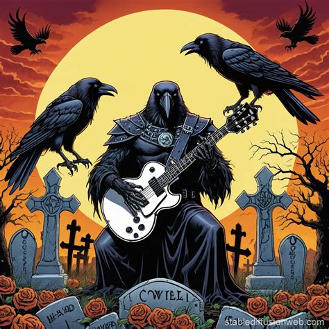 80s heavy metal album cover art | Stable Diffusion Online