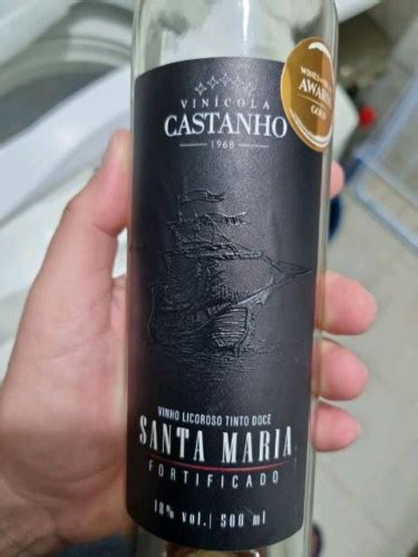 Vinícola Castanho Santa Maria Fortificado Licoroso Tinto Doce Vivino US