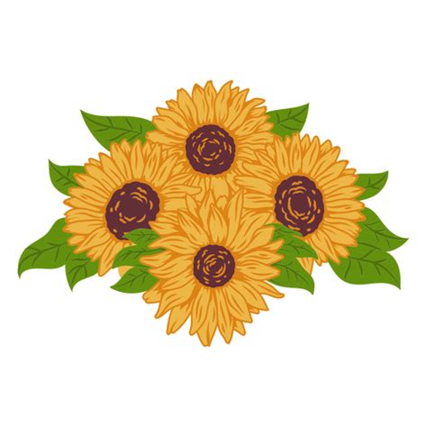 Impressive Sunflowers Png And Svg Design For T Shirts