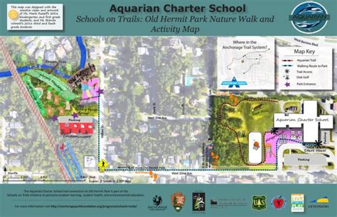 Schools On Trails Maps Anchorage Park Foundation