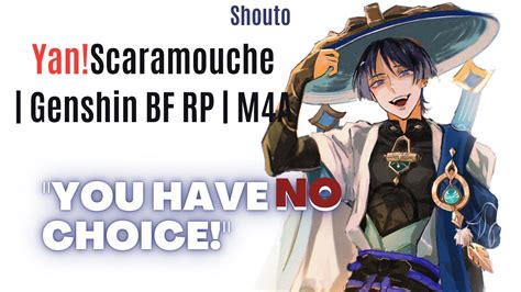 Yandere Scaramouche Takes You Away M4a Genshin Bf Rp Asmr Youtube