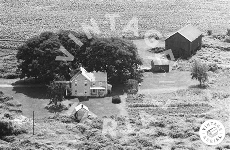 Vintage Aerial Maryland Frederick County 1974 87 Mfr 2