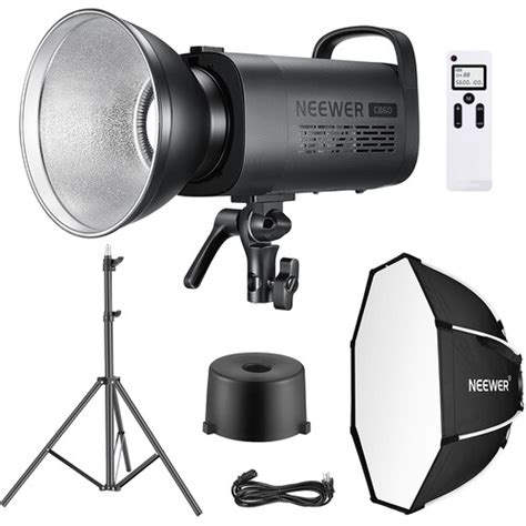 Neewer Cb W Led Video Light Kit B H Photo Video