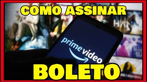 Como Pagar Amazon Prime Boleto Youtube