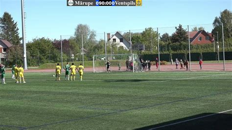 M Rupes Sc Vs Jfk Ventspils Youtube