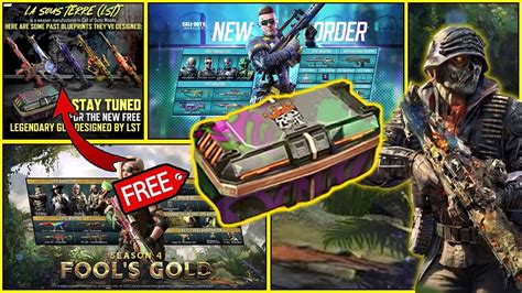 FREE LEGENDARY GUN LST CRATE NEW BATTLE PASS CHINTAS CODM CODM