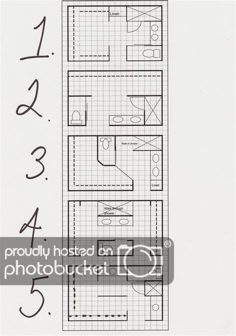 Floor Plan 5 X 9 Bathroom Layout