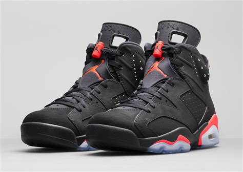 Black Infrared Jordan 6 Price is $185