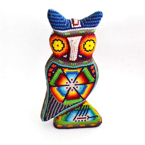 Buho Huichol Artesanía Huichol Tienda De Arte Huichol