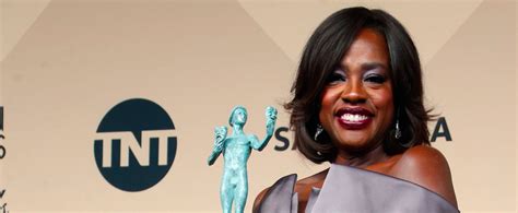 Viola Davis Acceptance Speech At Sag Awards 2016 Popsugar Entertainment