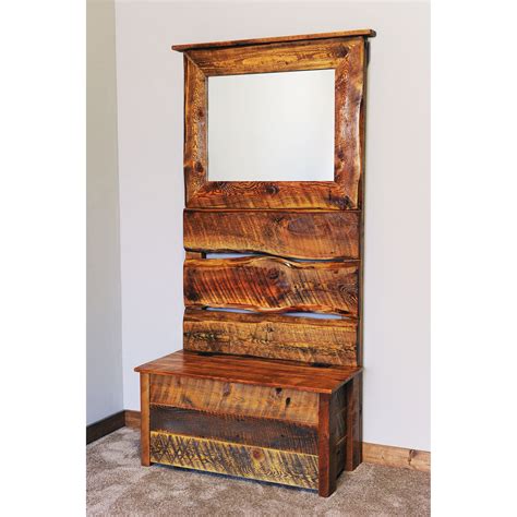 hall tree with mirror 5