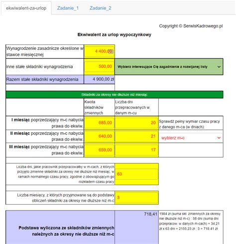 Oblicz Urlop Wypoczynkowy Kalkulator Image To U