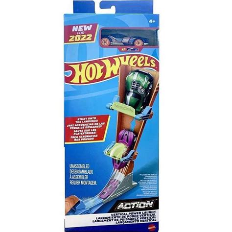 Hot Wheels Pista de Acrobacia Lançamento Vertical Mattel FWM Pistas Magazine Luiza