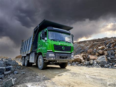 Propel Industries Launches EV Dump Trucks At EXCON