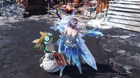 Monster Hunter Online Snow Crystal Clothing At Monster Hunter World