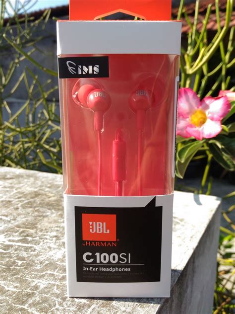Review Singkat In-Ear Headphones JBL C100SI