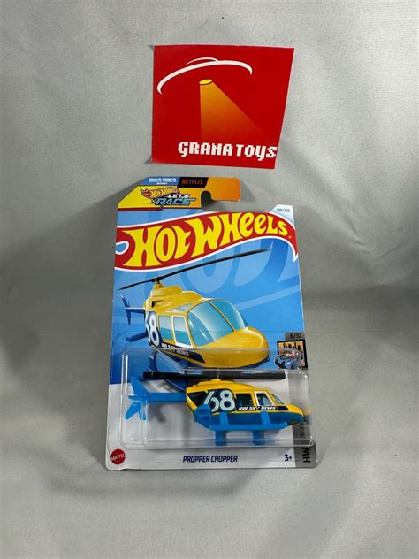 Propper Chopper 148 Yellow 6 10 Metro 2024 Hot Wheels Case H F11 Grana Toys