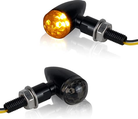 Amazon Nthreeauto Led Turn Signal Lights Mini Bullet Motorcycle