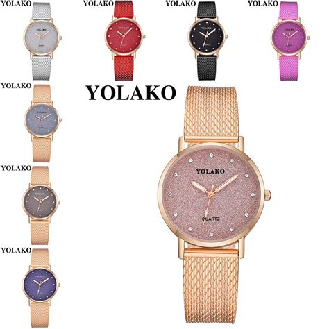 YOLAKO YK33 Women Quartz Watch Fuchsia