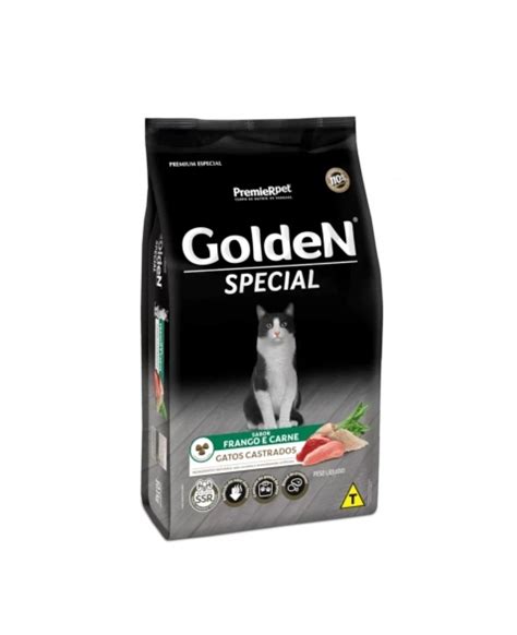 Golden Gatos Castrados Special Sabor Frango E Carne Kg