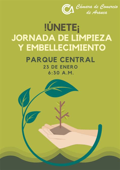 Convocatoria Jornada De Limpieza Y Embellecimiento Parque Central