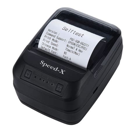 Speed-X BT-450M Mini Portable Bluetooth USB Printer 58MM