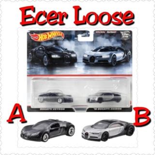 HOT WHEELS 風火輪布加迪威龍 X 布加迪 CHIRON 雙包裝 蝦皮購物