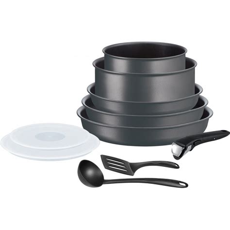 Batterie De Cuisine Tefal INGENIO PERFORMANCE Gris Coal Batterie De