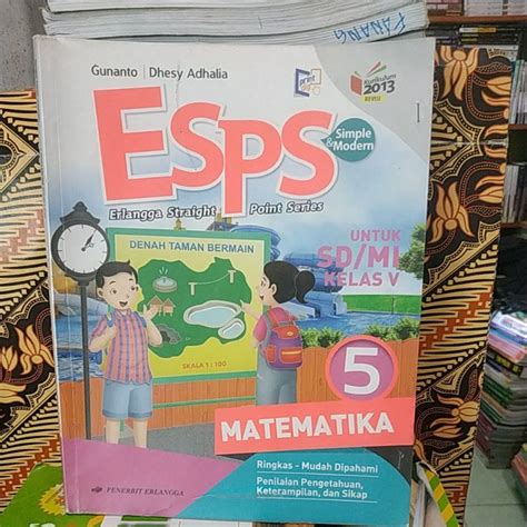 Jual Buku Esps Matematika Kelas Sd Erlangga Shopee Indonesia