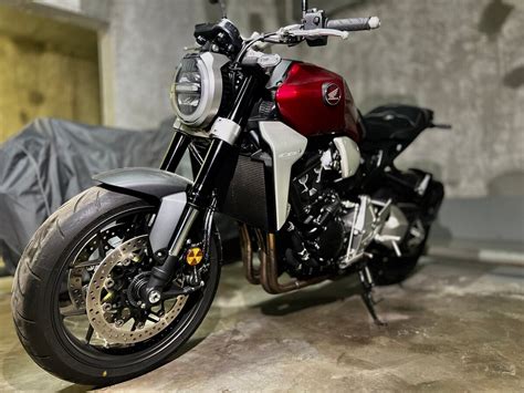 Купить б у Honda CB R инжектор передач в Москве красный naked bike года на Авто ру