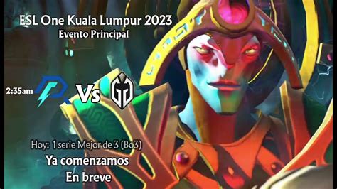 Dota 2 AZURE RAY VS GAIMING GLADIATORS ESL ONE Kuala Lumpur 2023