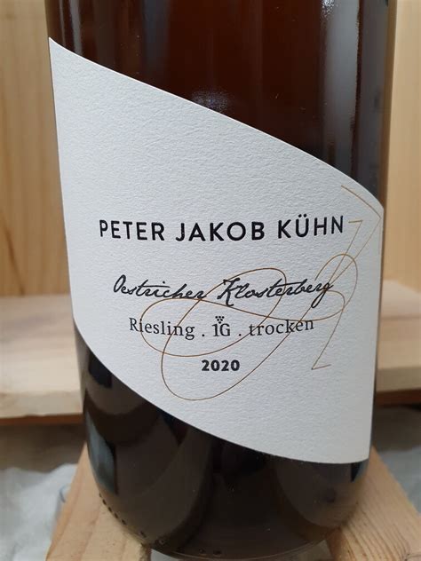 Peter Jakob K Hn Oestricher Klosterberg Magnum Erste Lage Gew Chs