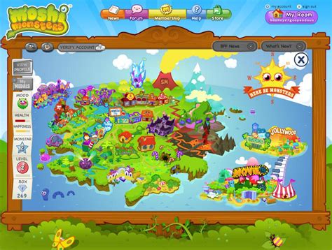 Moshi Monsters - Virtual Worlds Land!