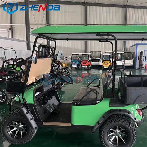 Ce Iso Approved Electric Golf Cart Shuttle Electric Car Battery Powered