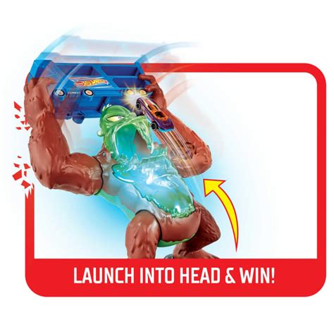 Jeux et Jouets Hot Wheels Circuit Attaque du Gorille Géant