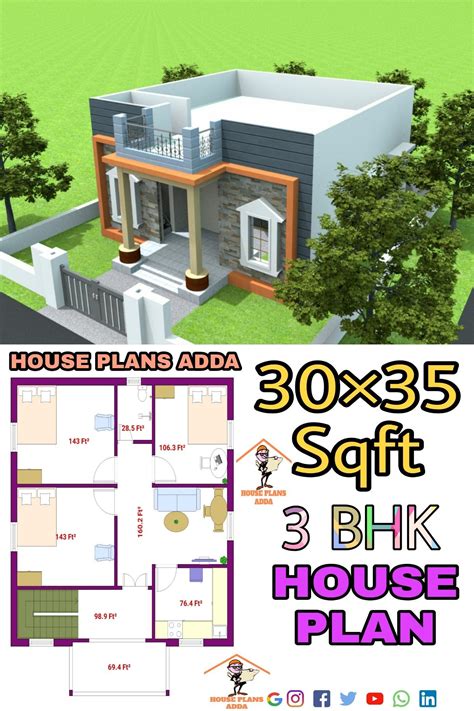 Low Budget Small House Plan Ghar Ka Naksha Budget House Plans Low